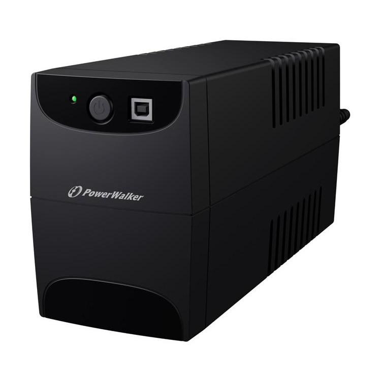 UPS POWER WALKER LINE-INTERACTIVE 650VA 2X SCHUKO OUT, RJ11 IN/OUT, USB