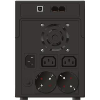 UPS POWER WALKER LINE-INTERACTIVE 2200VA 2X SCHUKO + 2X...