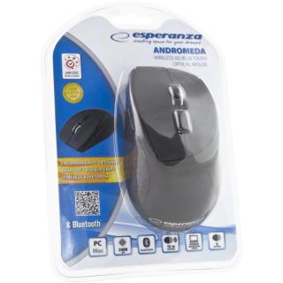 MYSZ BLUETOOTH OPTYCZNA EM123K ANDROMEDA 1000/1600/2400DPI, 6D