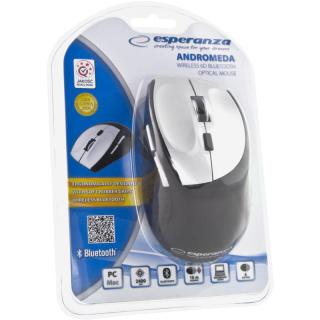 MYSZ BLUETOOTH OPTYCZNA EM123S ANDROMEDA 1000/1600/2400DPI, 6D