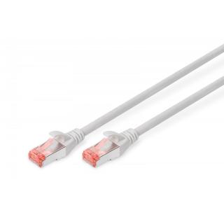 Patch cord S/FTP kat.6 LS0H 0,5m Szary