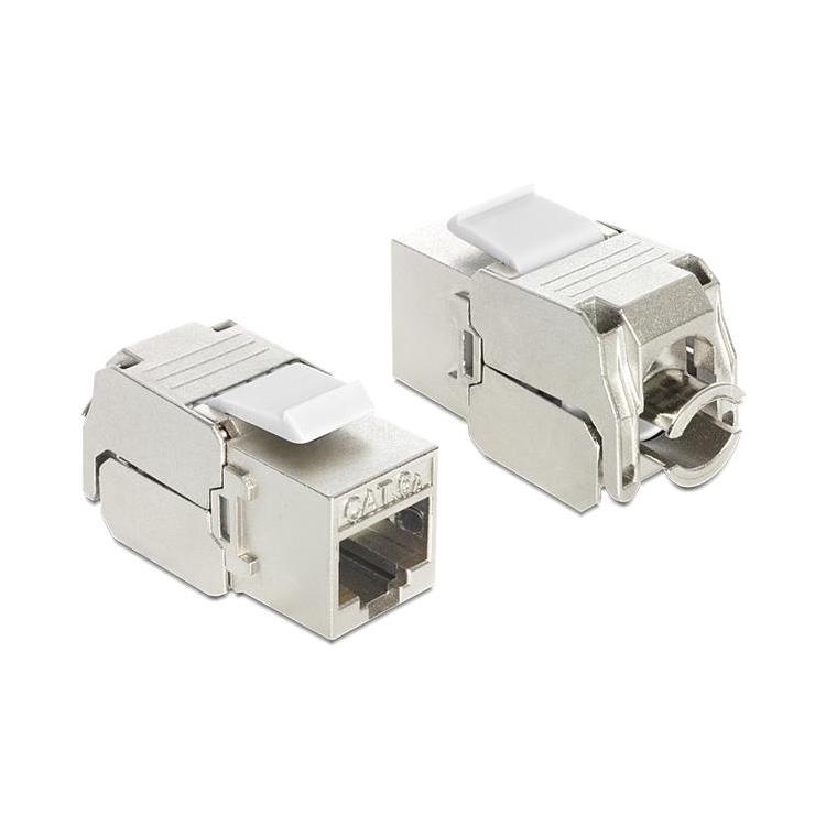 Keystone Gniazdo RJ45(F)- LSA (Cat.6a ekranowany)