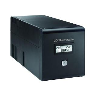 UPS LINE-INTERACTIVE 1000VA 2X SCHUKO + 2XIEC OUT,...