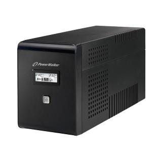 UPS LINE-INTERACTIVE 1500VA 2X SCHUKO + 2XIEC OUT, RJ11/RJ45 IN/OUT, USB, LCD