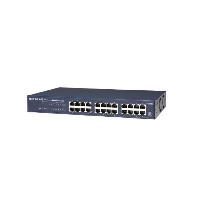 Switch Unmanaged Plus Rack 24xGE (12xPoE) - JGS524PE