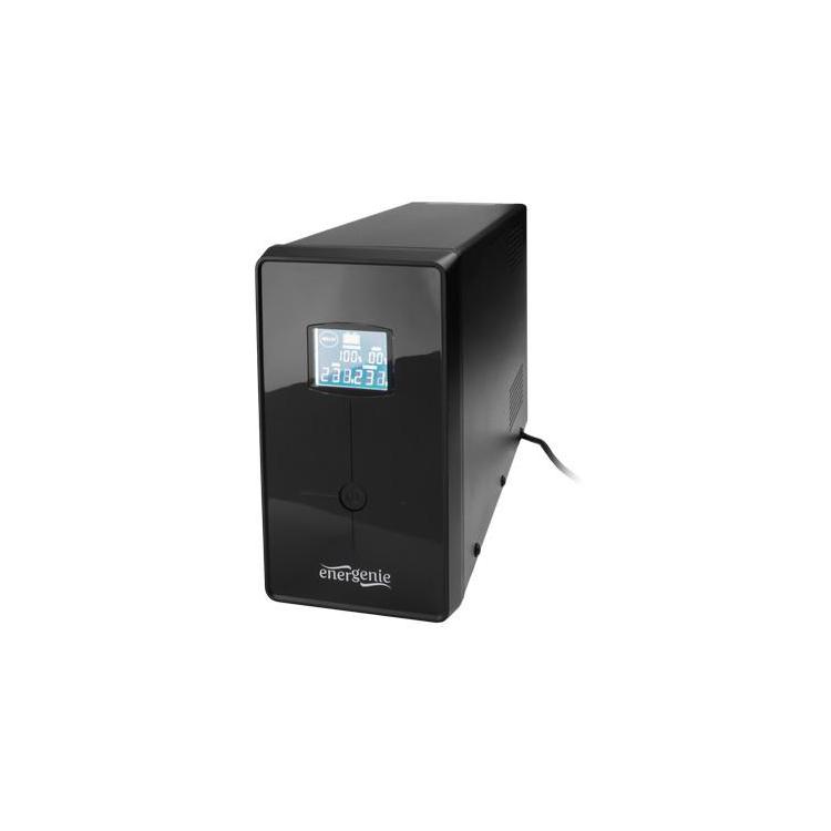 UPS LINE-INTERACTIVE 1200VA 3X IEC, 2X SCHUKO 230V, USB, RJ11 IN/OUT, LCD