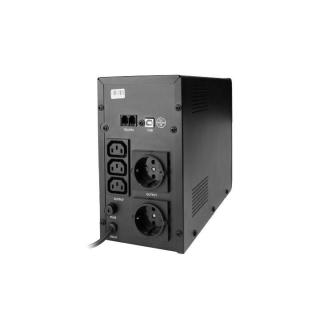 UPS LINE-INTERACTIVE 1200VA 3X IEC, 2X SCHUKO 230V, USB,...