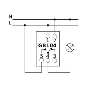 Włącznik czasowy- timer cyfrowy na szynę DIN GB104 16 programów max 240 programów