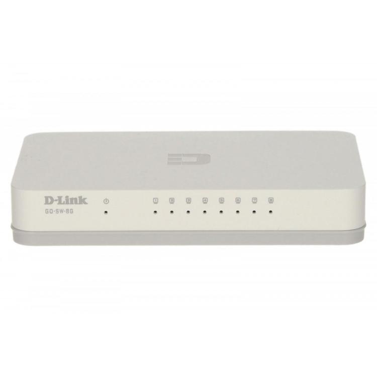 switch 8-port 8xGbE