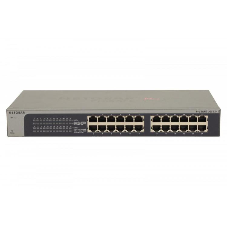 Switch Unmanaged Plus Rack 24xGE - JGS524E