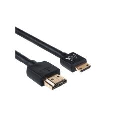 Kabel HDMI A-C Maclean MCTV-712 HDMI 1.4 (M) - miniHDMI 1.4 (M) ULTRA SLIM, czarny 2m