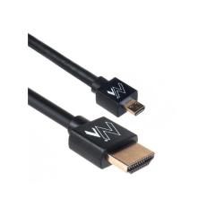 Kabel HDMI A-D Maclean MCTV-722 HDMI 1.4 (M) - microHDMI 1.4 (M) ULTRA SLIM, czarny 2m