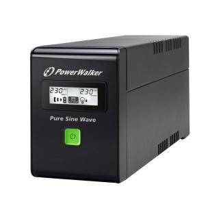 Zasilacz awaryjny line-interactive 600VA 2X PL 230V, pure...