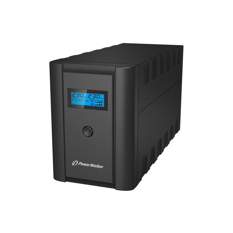 UPS LINE-INTERACTIVE 2200VA 2X 230V PL + 2X IEC OUT,RJ11/RJ45 IN/OUT, USB, LCD