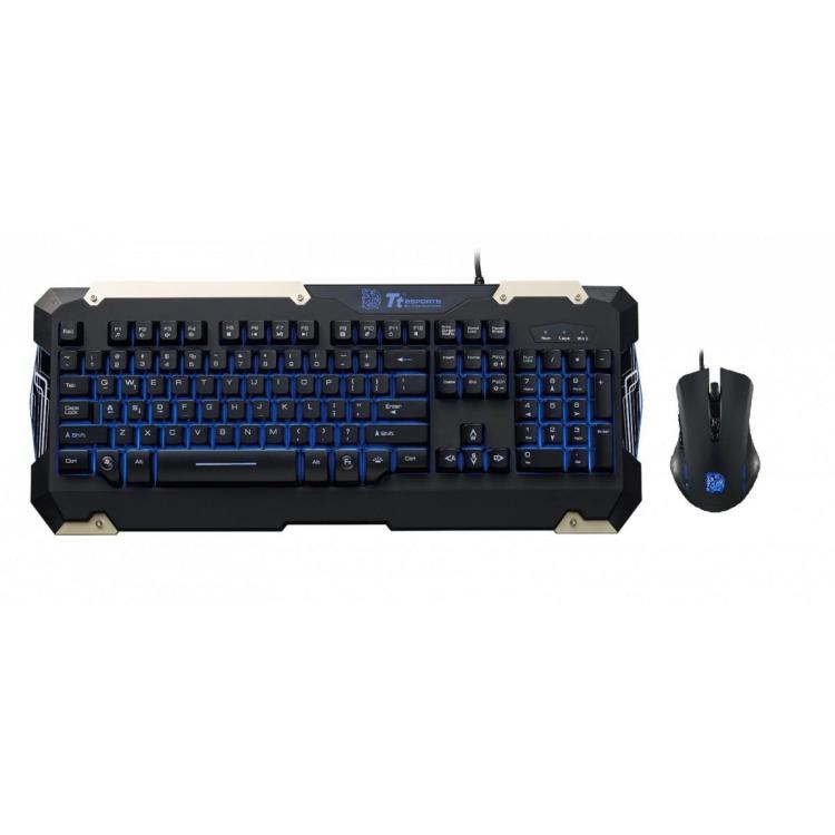 Tt eSPORTS Klawiatura dla graczy - COMMANDER Gaming Gear Combo