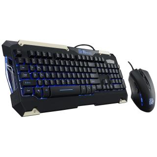 Tt eSPORTS Klawiatura dla graczy - COMMANDER Gaming Gear Combo