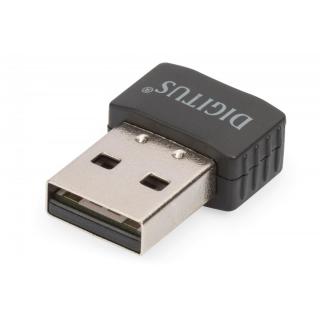 Mini karta sieciowa bezprzewodowa WiFi 11AC 600Mbps Dual Band na USB 2.0