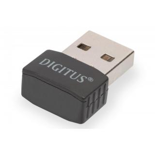 Mini karta sieciowa bezprzewodowa WiFi 11AC 600Mbps Dual Band na USB 2.0