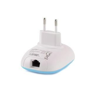 Repeater WiFi N300+RJ45 niebieski