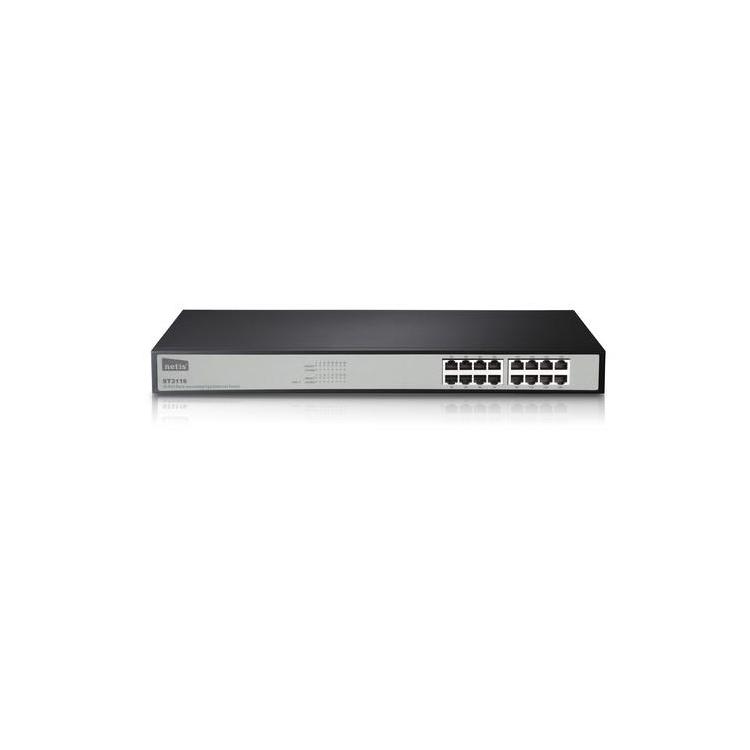 Switch Rack 19'' 16-port 100MB