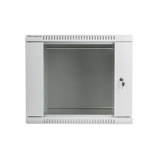 Szafa instalacyjna wisząca 19'' 9U 600X450mm szara (drzwi...