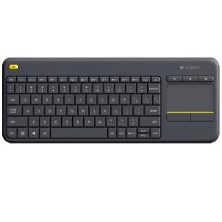 K400 Plus Wireless Touch Keyboard Czarna