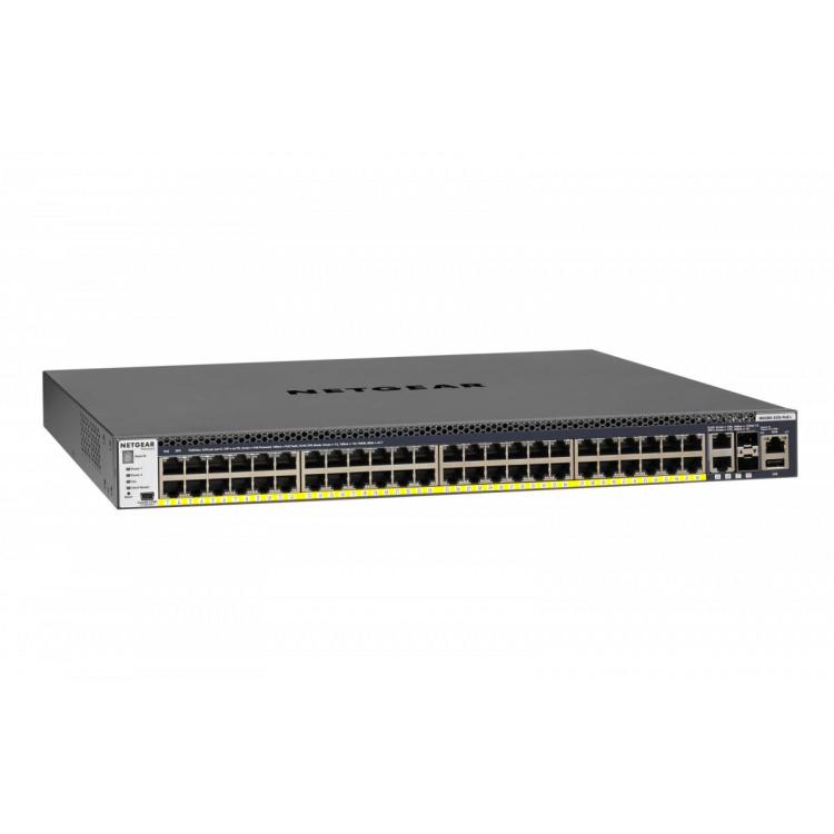 Switch M4300 48xGE(48xPoE+) 2x10GE 2xSFP+ GSM4352PB 1000W