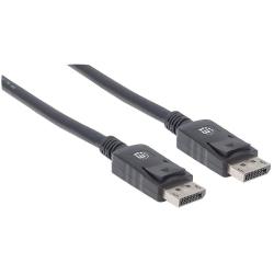 Kabel Manhattam DisplayPort/DisplayPort 1.2, DP-DP M/M,...