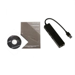 USB 3.0 Slim HUB 3 Port + Gigabit Ethernet 10/100/1000