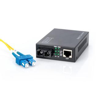 Media konwerter 100Base-TX do 100Base-FX Duplex SC SM...