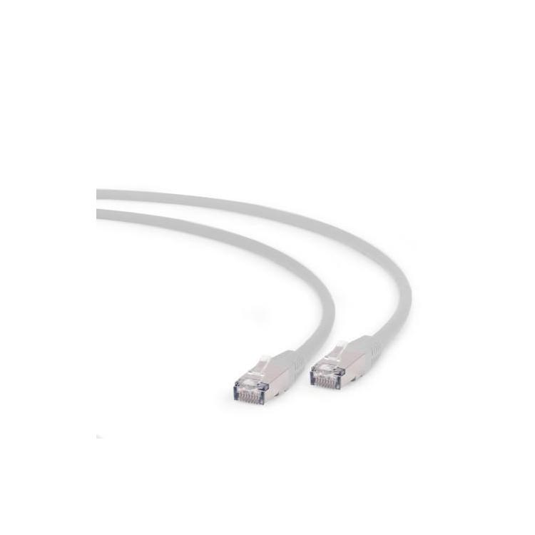 Patch cord S/FTP Kat6A LSHZ 0.25m szary