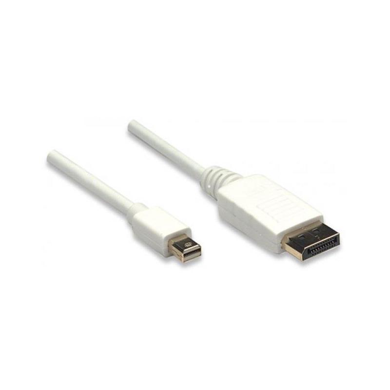 Kabel Manhattan DisplayPort/DisplayPort M/M 2m biały