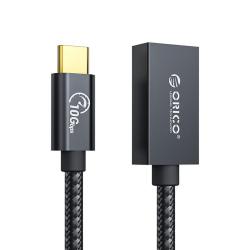 Kabel USB Orico CAF31-10-BK-BP USB-C - USB-A (M-F) 3.1,...