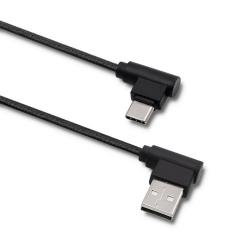 Kabel USB 2.0 Qoltec USB typ C męski | USB A męski | 1m |...