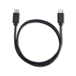 Kabel USB Qoltec 2.0 typ C męski | USB 2.0 typ C męski | 1.4m | Czarny