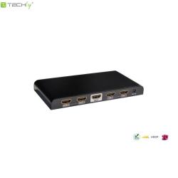 Rozdzielacz / Splitter Techly HDMI 1/4 Ultra HD, 3D