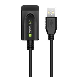 Kabel / Przedłużacz Techly Aktywny USB 2.0 A-A M/F 20m...