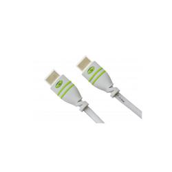 Kabel HDMI Techly HDMI-HDMI M/M 1.4 Ethernet 3D 4K, 3m, biały