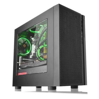 Versa H18 microATX USB3.0 Window - Black