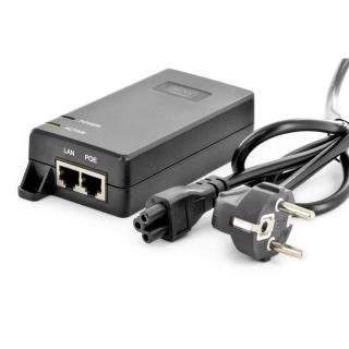 Zasilacz/Adapter PoE+ 802.3at, max. 55V 30W Gigabit 10/100/1000Mbps, aktywny