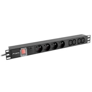 Listwa zasilająca Rack PDU 1U 10A 4X 230V PL 4X IEC C13...