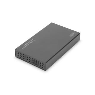 Obudowa zewnętrzna USB 3.0 na dysk SSD/HDD 3.5" SATA III Z zasilaczem Aluminiowa