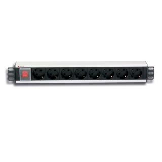 Listwa zasilająca rack 19cali 1,5U 250V/16A 8x Schuko 3m...