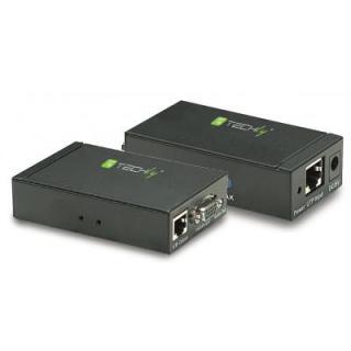 Extender VGA po kablu Cat5e/6 do 300m z audio