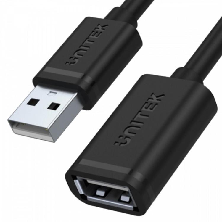 Przedłużacz USB 2.0 AM-AF, 0.5m Y-C447GBK