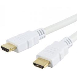 Kabel HDMI Techly HDMI-HDMI M/M 1.4 Ethernet 3D 4K, 2m, biały