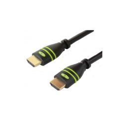 Kabel HDMI Techly HDMI-HDMI M/M 1,4 Ethernet, ekranowany, 5m, czarny