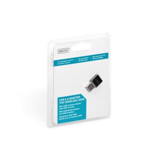 Mini karta sieciowa bezprzewodowa WiFi 300N 300Mbps na USB 2.0