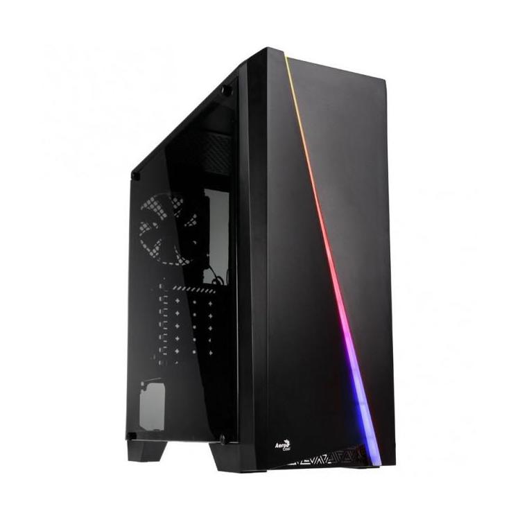 Obudowa komputerowa PGS CYLON RGB ADVANCE BLACK/USB3/ATX