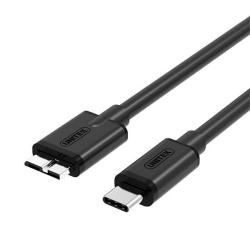 Kabel USB Unitek Y-C475BK USB 3.1 Typ-C (M) - micro USB B...